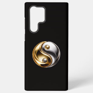 Schwarz 4 Luxe Galaxy S22 Ultra, Harmony Yin Yang Samsung Galaxy Hülle