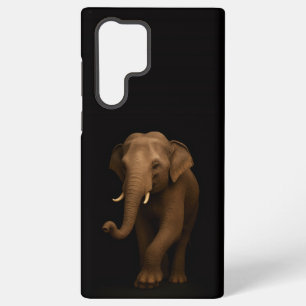 Schwarz 4 Luxe Galaxy S22 Ultra, Indischer Elefant Samsung Galaxy Hülle