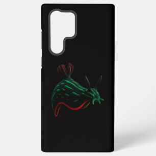 Schwarz 4 Luxe Galaxy S22 Ultra, Neon-Seeschnecke  Samsung Galaxy Hülle