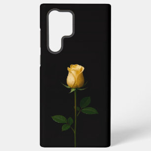 Schwarz 4 Luxe Galaxy S22 Ultra, Sonnengelbe Rose Samsung Galaxy Hülle