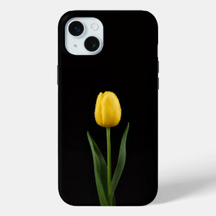 Schwarz 4 Luxe, Goldene Tulpe iPhone 15 Plus Case-Mate iPhone Hülle