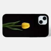 Schwarz 4 Luxe, Goldene Tulpe iPhone 15 Plus Case-Mate iPhone Hülle (Rückseite (Horizontal))
