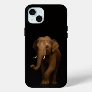 Schwarz 4 Luxe, Indischer Elefant iPhone 15 Plus Case-Mate iPhone Hülle