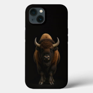 Schwarz 4 Luxe iPhone 13, Amerikanischer Bison Case-Mate iPhone Hülle