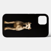 Schwarz 4 Luxe iPhone 13, Bold Dogo Argentino Case-Mate iPhone Hülle (Rückseite (Horizontal))
