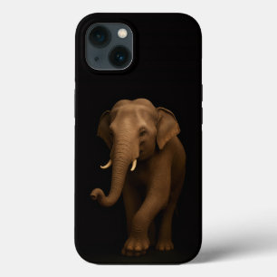 Schwarz 4 Luxe iPhone 13, Indischer Elefant Case-Mate iPhone Hülle