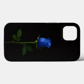 Schwarz 4 Luxe iPhone 13, Mitternachtsblau Rose Case-Mate iPhone Hülle (Rückseite (Horizontal))