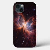 Schwarz 4 Luxe iPhone 13, Schmetterlingsnebel