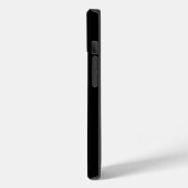 Schwarz 4 Luxe iPhone 14 Hülle, Perlenweiße Tulpe Case-Mate iPhone Hülle (Rückseite / Links)