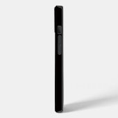 Schwarz 4 Luxe iPhone 14 Hülle, Rosa Leguan Case-Mate iPhone Hülle (Rückseite / Links)
