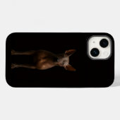 Schwarz 4 Luxe iPhone 14 Mate, Argentinischer Pila Case-Mate iPhone Hülle (Rückseite (Horizontal))