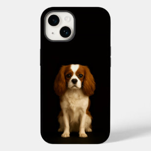 Schwarz 4 Luxe iPhone 14 Mate, Cavalier King Charl Case-Mate iPhone 14 Hülle