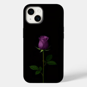Schwarz 4 Luxe iPhone 14 Mate, Royal Violet Rose Case-Mate iPhone 14 Hülle