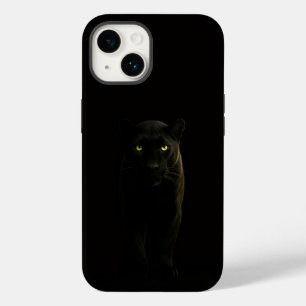 Schwarz 4 Luxe iPhone 14 Mate, Schwarzer Panther Case-Mate iPhone 14 Hülle