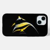 Schwarz 4 Luxe iPhone 15 Mate, Moorish Idol Case-Mate iPhone Hülle (Rückseite (Horizontal))