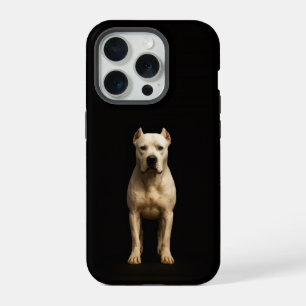 Schwarz 4 Luxe iPhone 15 Pro, Bold Dogo Argentino Pro Hülle
