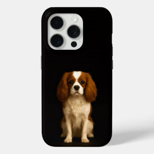 Schwarz 4 Luxe iPhone 15 Pro Mate Cavalier King Ch Case-Mate iPhone Hülle