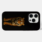Schwarz 4 Luxe iPhone 15 Pro Mate, Edler Tiger Case-Mate iPhone Hülle (Rückseite (Horizontal))