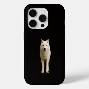 Schwarz 4 Luxe iPhone 15 Pro Mate Elfenbein Arktis Hülle