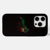 Schwarz 4 Luxe iPhone 15 Pro Mate, Fangschreckenkr Case-Mate iPhone Hülle (Rückseite (Horizontal))