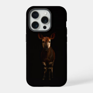 Schwarz 4 Luxe iPhone 15 Pro Mate, Forest Okapi Hülle