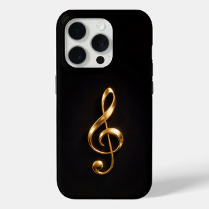 Schwarz 4 Luxe iPhone 15 Pro Mate Golden Violinsch Case-Mate iPhone Hülle