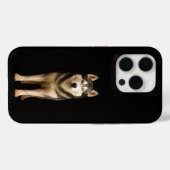 Schwarz 4 Luxe iPhone 15 Pro Mate Icy Elite Husky Case-Mate iPhone Hülle (Rückseite (Horizontal))
