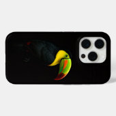Schwarz 4 Luxe iPhone 15 Pro Mate, Keilschnabeltuk Case-Mate iPhone Hülle (Rückseite (Horizontal))