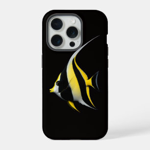 Schwarz 4 Luxe iPhone 15 Pro Mate, Moorish Idol Hülle