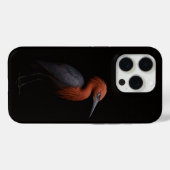 Schwarz 4 Luxe iPhone 15 Pro Mate, Rötlicher Silbe Case-Mate iPhone Hülle (Rückseite (Horizontal))