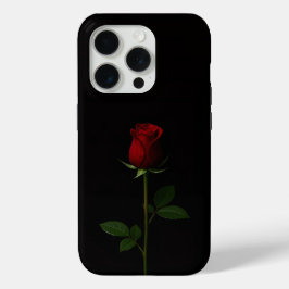 Schwarz 4 Luxe iPhone 15 Pro Mate Samtrote Rose Case-Mate iPhone Hülle