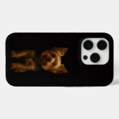 Schwarz 4 Luxe iPhone 15 Pro Mate Yorkshire Terrie Case-Mate iPhone Hülle (Rückseite (Horizontal))