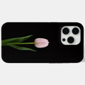 Schwarz 4 Luxe iPhone 15 Pro Max, Blush Pink Tulpe Case-Mate iPhone Hülle (Rückseite (Horizontal))