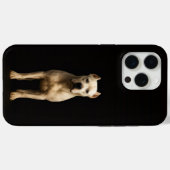 Schwarz 4 Luxe iPhone 15 Pro Max Bold Dogo Argenti Case-Mate iPhone Hülle (Rückseite (Horizontal))