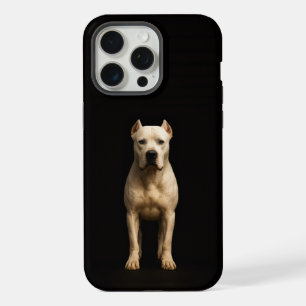 Schwarz 4 Luxe iPhone 15 Pro Max Bold Dogo Argenti Hülle