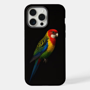 Schwarz 4 Luxe iPhone 15 Pro Max, Eastern Rosella Max Hülle