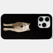 Schwarz 4 Luxe iPhone 15 Pro Max, Elfenbein Arctic Case-Mate iPhone Hülle (Rückseite (Horizontal))