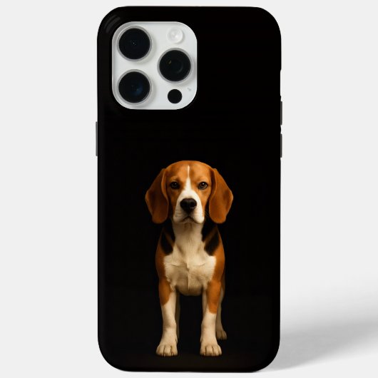 Schwarz 4 Luxe iPhone 15 Pro Max, freundlicher Bea Case-Mate iPhone Hülle (Rückseite)