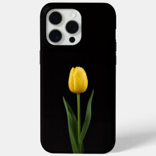 Schwarz 4 Luxe iPhone 15 Pro Max, Goldene Tulpe Case-Mate iPhone Hülle