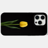 Schwarz 4 Luxe iPhone 15 Pro Max, Goldene Tulpe Case-Mate iPhone Hülle (Rückseite (Horizontal))