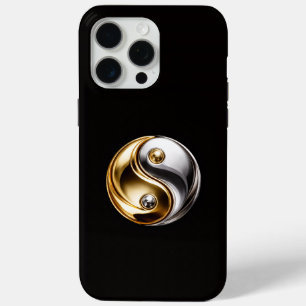 Schwarz 4 Luxe iPhone 15 Pro Max, Harmony Yin Yang Case-Mate iPhone Hülle