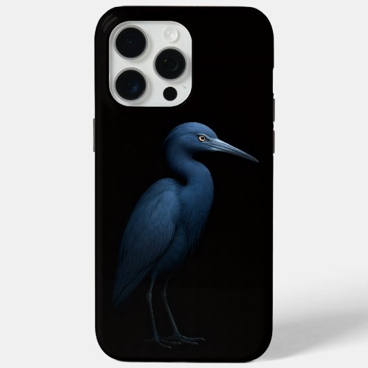 Schwarz 4 Luxe iPhone 15 Pro Max, Kleiner Blaureih Case-Mate iPhone Hülle (Rückseite)