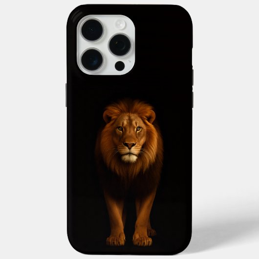 Schwarz 4 Luxe iPhone 15 Pro Max, Majestätischer L Case-Mate iPhone Hülle (Rückseite)