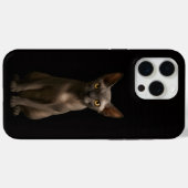 Schwarz 4 Luxe iPhone 15 Pro Max, Sphynx-Katze Case-Mate iPhone Hülle (Rückseite (Horizontal))