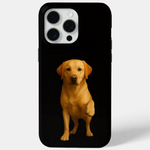 Schwarz 4 Luxe iPhone 15 Pro Max, Zarter Labrador Case-Mate iPhone Hülle
