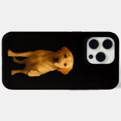 Schwarz 4 Luxe iPhone 15 Pro Max, Zarter Labrador Case-Mate iPhone Hülle (Rückseite (Horizontal))