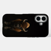 Schwarz 4 Luxe iPhone 16 Mate, Amerikanischer Biso Case-Mate iPhone Hülle (Rückseite (Horizontal))