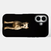Schwarz 4 Luxe iPhone 16 Mate, Bold Dogo Argentino Case-Mate iPhone Hülle (Rückseite (Horizontal))