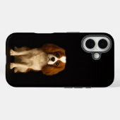 Schwarz 4 Luxe iPhone 16 Mate, Cavalier King Charl Case-Mate iPhone Hülle (Rückseite (Horizontal))