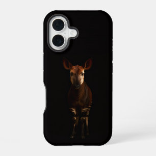 Schwarz 4 Luxe iPhone 16 Mate, Forest Okapi Hülle